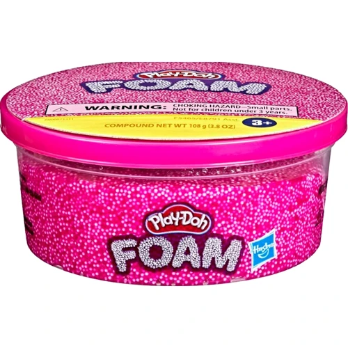 Маса для ліплення Hasbro Play-Doh Foam 108 г Рожева (E8791_F5465)