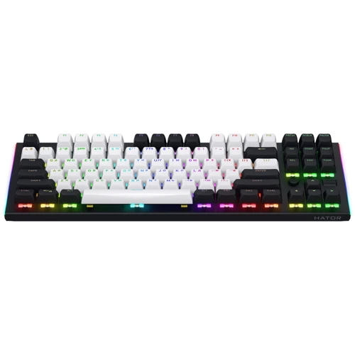 Клавиатура HATOR Gravity TKL Orange Black (HTK560UA): Подключение проводное