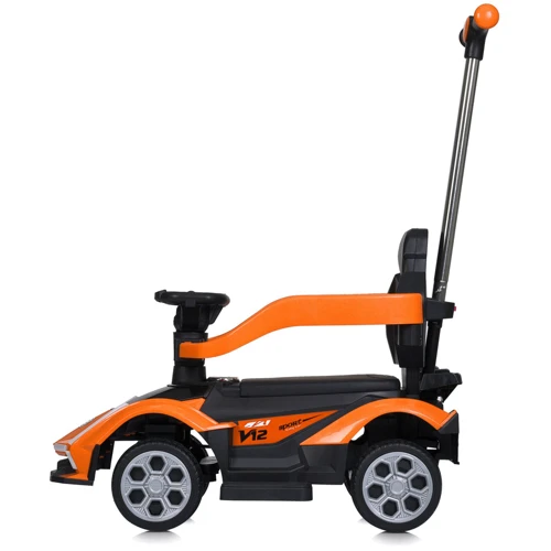 Детский электромобиль-толокар 3в1 Bambi оранжевый (M 5781EBLR-7)