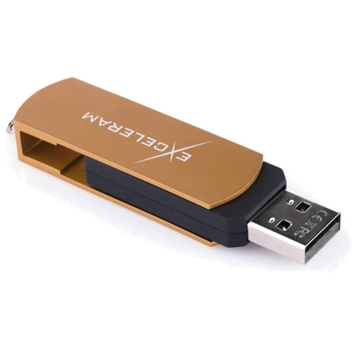 USB-флешка eXceleram 16GB P2 Series USB 2.0 Brown/Black (EXP2U2BRB16) фото 4