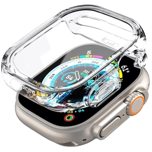 Чехол для Apple Watch Spigen Case Ultra Hybrid Crystal Clear for Apple Watch Ultra 49mm фото 4