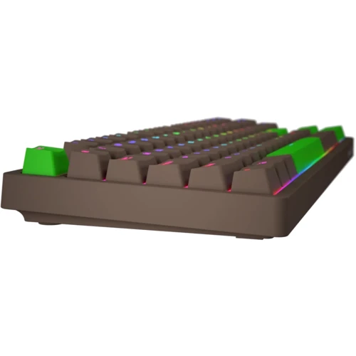 Клавіатура HATOR Rockfall 2 Mecha TKL Autograph Edition Choco (HTK-527): Кількість клавіш 87