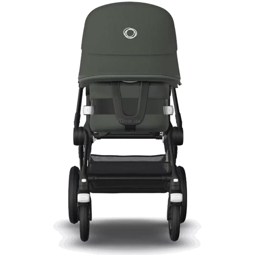 Универсальная коляска 2 в 1 Bugaboo Fox 3 Black - Forest Green: Возможность установки люльки есть