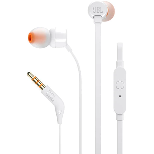 Наушники JBL T110, White (JBLT110WHT)