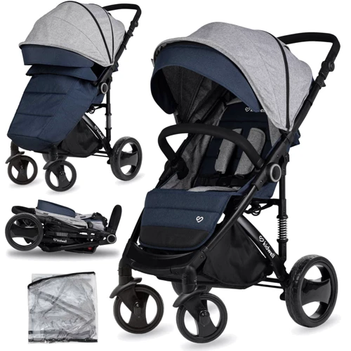 Прогулочная коляска Kidwell CARELL Dark Blue: Пол ребенка Для мальчиков