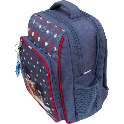 Рюкзак шкільний Bagland Школяр 8 л. 321 сірий 188к (00112702): Корпус рюкзака каркасний
