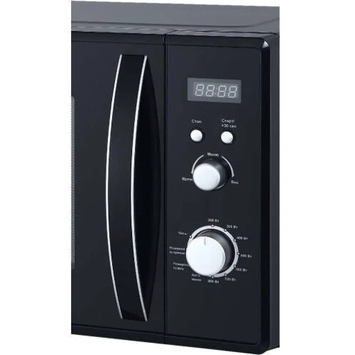 Мікрохвильова піч Midea AM823AM9-B: Об'єм, л 23