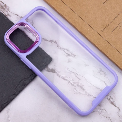 Чохол для iPhone Epik TPU+PC Lyon Case Purple для iPhone 13 Pro: Тип аксесуара чехол