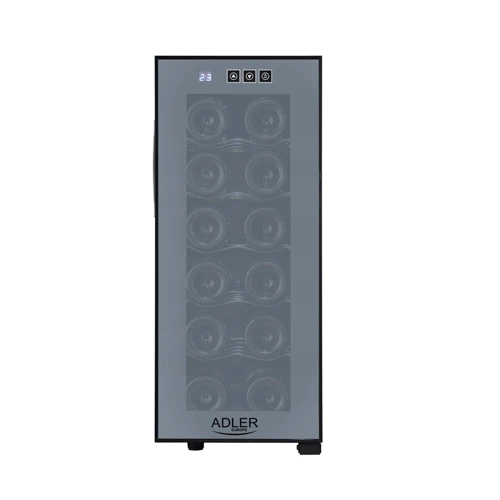 Винна шафа Adler AD 8083: Місткість пляшок, шт 12