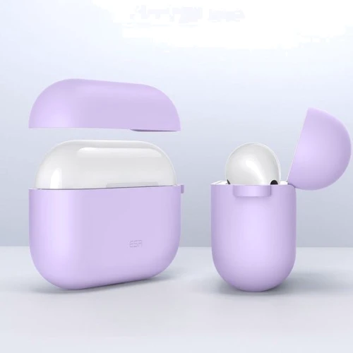 ESR Bounce Protective Silicone Case Purple (4894240146125) for Apple AirPods 3 фото 1