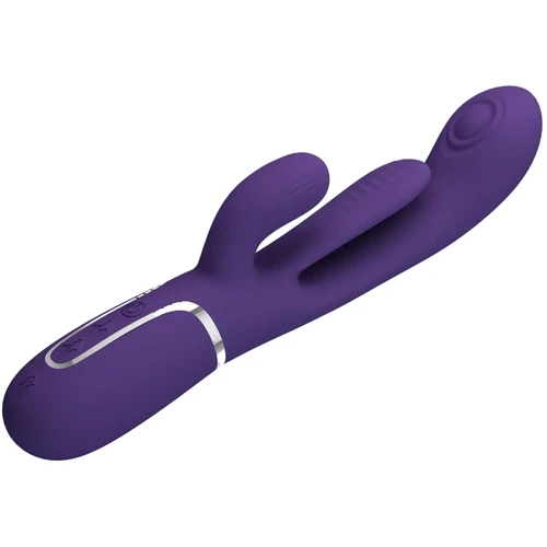 Вибратор 3в1 LYBAILE Pretty Love Shonia Dark Purple (BW-500041-2)