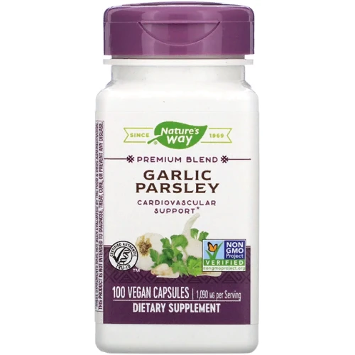 Nature's Way, Garlic & Parsley, 100 Capsules (NWY-00360)