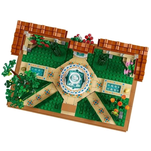 Конструктор LEGO Icons Сад с фонтаном 1302 детали (10359) фото 4