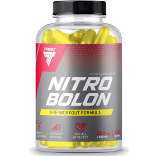 Предтренировочный комплекс Trec Nutrition Nitrobolon Platinum 30 caps / 5 servings