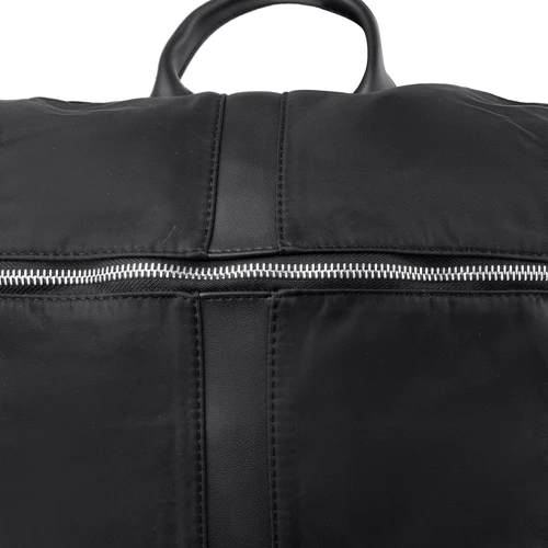 Жіноча сумка рюкзак Valiria Fashion чорна (DETAZ001-2): Застібка Блискавка