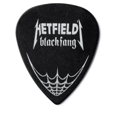 Медиатор Медиатор DUNLOP HETFIELD'S BLACK FANG PICK .73MM: Форма медиатора Shark Fin
