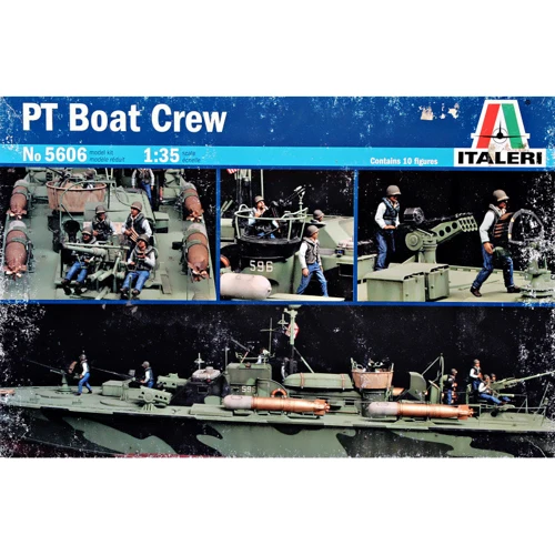 Набор фигурок Italeri Экипаж катера Elco 80PT (IT5606)