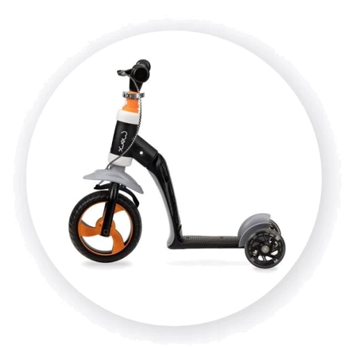 Самокат - беговел MoMi Elios 2 в 1 (orange): Максимальная допустимая нагрузка, кг 25