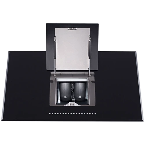 Вытяжка Pyramida HES 30 (D-600 MM) Black/AJ: Тип воздухоочистителя Рециркуляция, Отвод