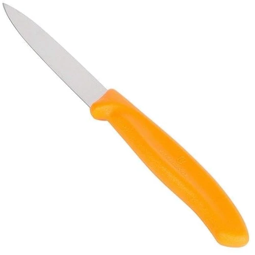 Нож кухонный Victorinox SwissClassic Paring 8см оранжевый (6.7606.L119)