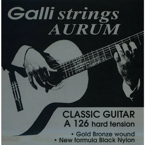 Струна для гитар Струны для классической гитары Gallistrings A126 HARD TNS