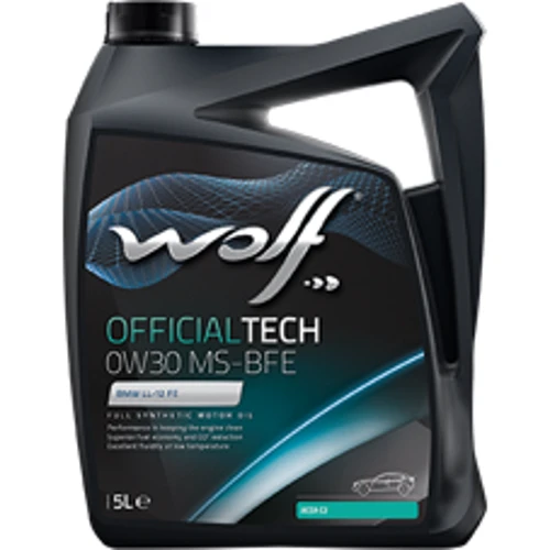 Моторне масло WOLF OFFICIALTECH 0W30 MS-BFE 5Lx4
