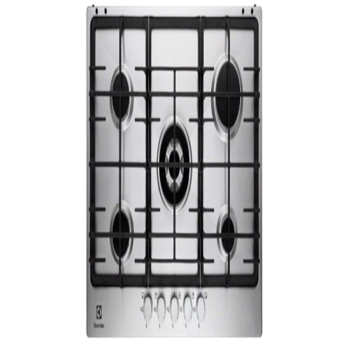 Варочная поверхность газовая Electrolux EGG 7353 NOX: Расположение панели спереди