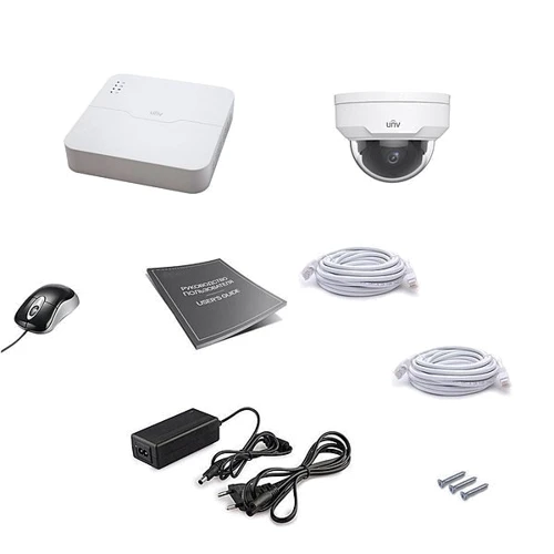 Комплект відеоспостереження Uniview 1DOME 2MEGA