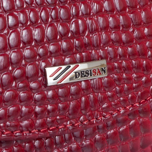 Женский кошелек Desisan красный (SHI733-658): Формат кошелька Горизонтальный
