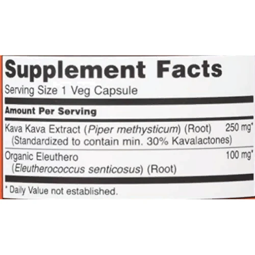 Now Foods Kava Kava Exstract 250 mg 60 веганских капсул: Форма выпуска Капсулы