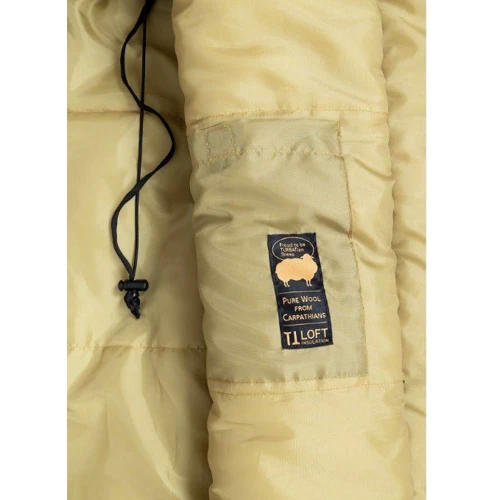 Спальный мешок Turbat Vogen khaki/mustard 195 см хаки/горчичный (012.005.0332): Тип кокон