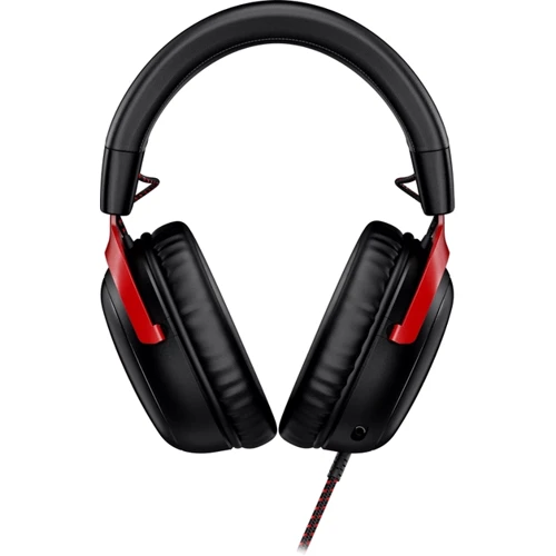 Навушники HyperX Cloud III 3.5mm/USB-A/USB-C Black/Red (727A9AA)