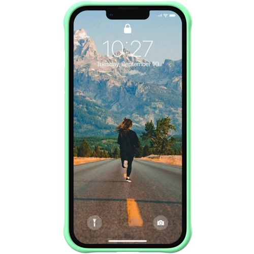 Чехол для iPhone Urban Armor Gear UAG [U] DOT Spearmint (11317V317777) for iPhone 13: Материалы Силикон