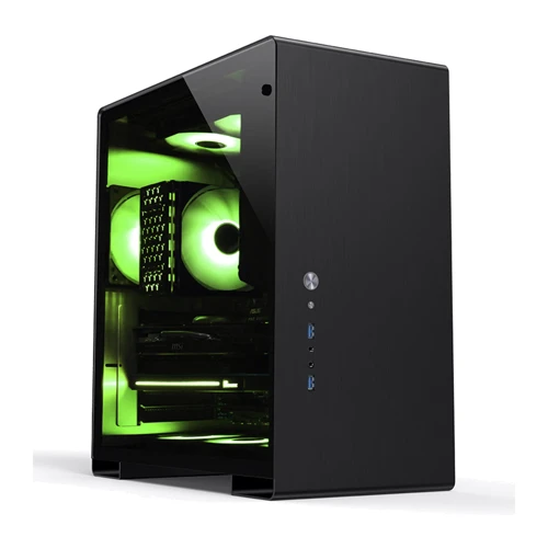 Корпус Jonsbo U5 Aluminum Black: Типоразмер Midi-Tower
