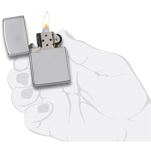 Запальничка Zippo High Polish Chrome (250) фото 2
