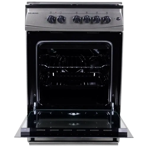 Плита комбінована Milano ML60 E20+: Тип варильної поверхні газова