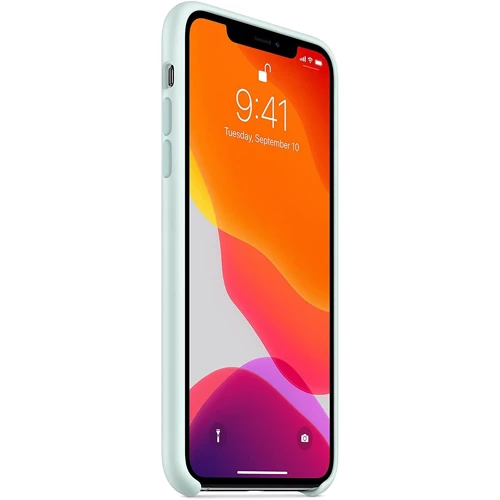 Чохол для iPhone TPU Silicone Case Sea Foam for iPhone 11 Pro Max: Матеріали силікон