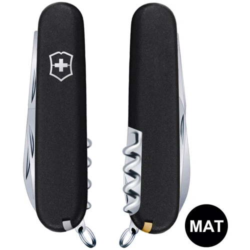 Мультитул Victorinox SPARTAN MAT чорний матовий лак (Vx13603.3_M0007p): Кількість функцій 12