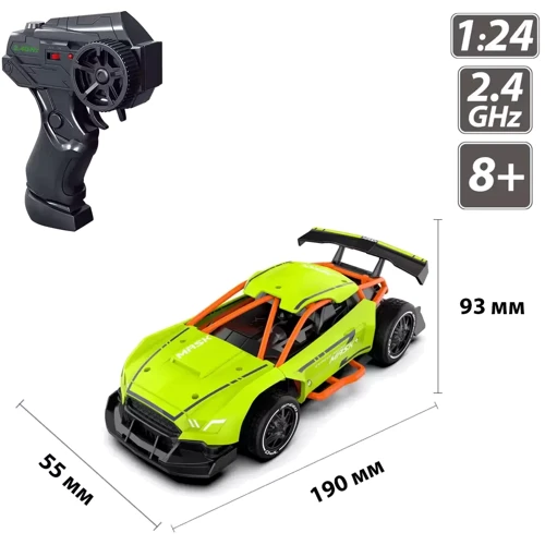 Автомобиль Sulong Toys SPEED RACING DRIFT на р/у MASK (зеленый) (SL-290RHGR): Форма Автомобиль