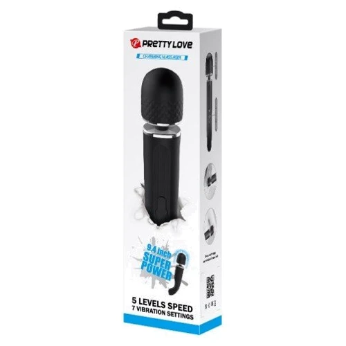 Универсальный вибромассажер Pretty Love Charming Massager Black