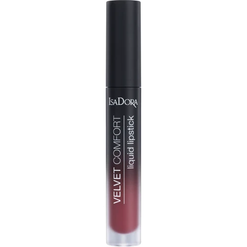 IsaDora Velvet Comfort Liquid Lipstick 62 Red Plum Жидкая помада 4 ml