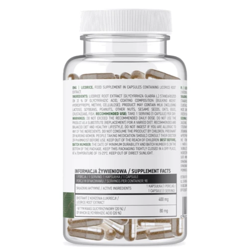 OstroVit Licorice Лакриця 90 веганських капсул
