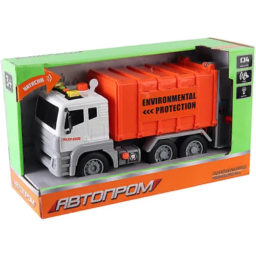 Машинка 7932AB АВТОПРОМ,1:14, городские службы, 2 цвета