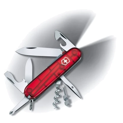 Мультитул Victorinox Spartan Lite 91мм/15предметов/красный-прозрачный (1.7804.T)