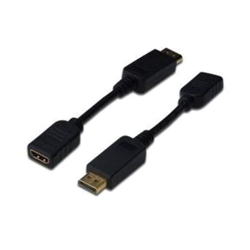 Адаптер Digitus Adapter DisplayPort to HDMI Black (AK-340400-001-S)