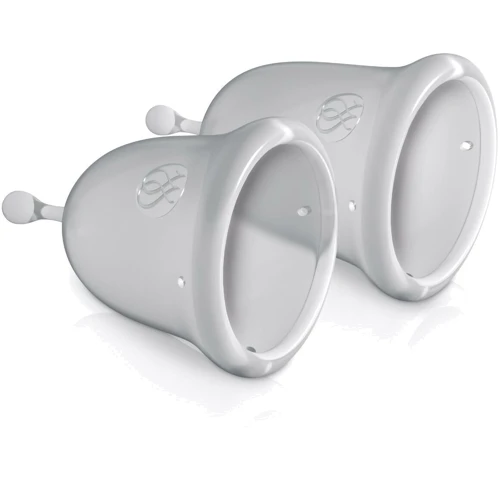 Набір менструальних чаш Jimmyjane Menstrual Cups, 14 мл і 21 мл, прозорий