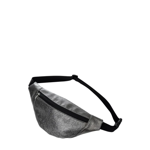 Женская поясная сумка Sambag Hoso MSH темное серебро (82111035)