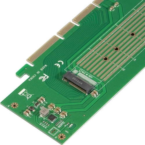 Frime PCI-E x4/x8/x16 to M.2 (M Key) NVMe (ECF-PCIEtoSSD004.LP): Тип Адаптер