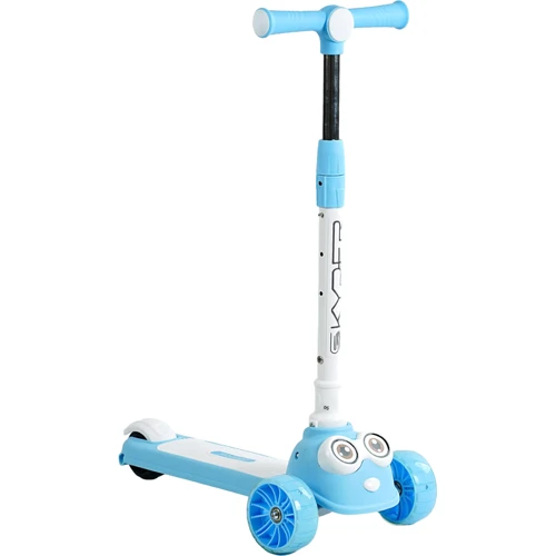 Самокат детский трехколесный Skyper голубой (CL-9315)