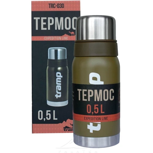 Термос Tramp Expedition Line 0.5 л оливковый (UTRC-030-olive): Цвет зеленый